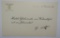 Rare Adolf Hitler December 1940 Dated Christmas/New Years Greeting Card