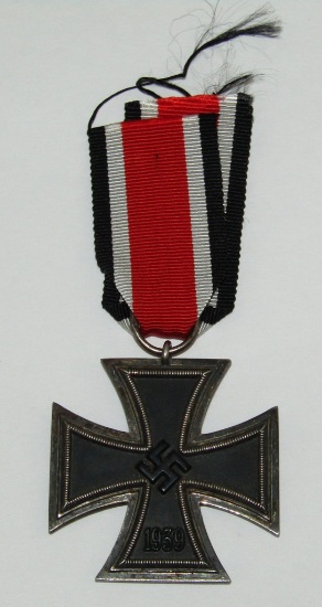 WW2 Iron Cross 2nd Class With Ribbon-"86 or 98" Maker