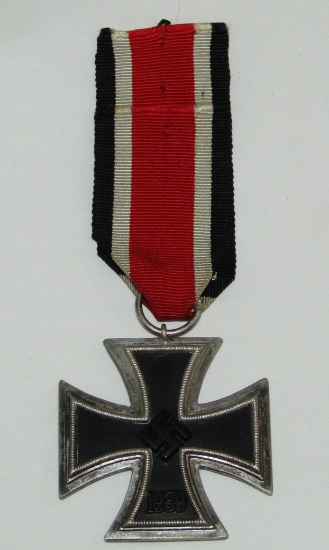 WW2 Iron Cross 2nd Class With Ribbon-"75" Maker