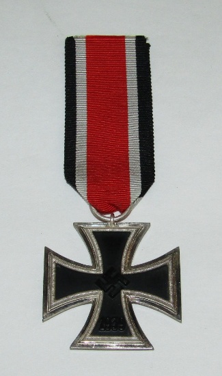 WW2 Iron Cross 2nd Class With Ribbon-"4" Maker