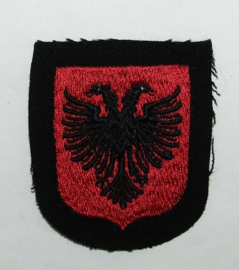 Waffen SS Albanian Volunteer Sleeve Patch