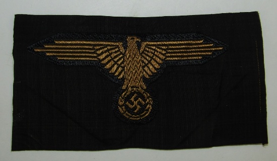 Scarce  Golden Brown Thread Waffen SS Sleeve Eagle For The Fall Camo Smock/Pullover