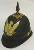 M1890 U.S. Spike Dress Helmet For Enlisted Cavalry Soldier-Spanish American War Period