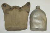 Pre /Early WW2 U.S. Soldier Transitional Model M1910 Canteen W/WW1 Period Cover