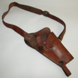 WW2 Period U.S. Armed Forces M1911 .45 Cal. Leather Shoulder Holster-