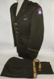 WW2 Civil Air Patrol CA Coast Anti Submarine Patrol Pilot Tunic W/Pants-Named Paperwork