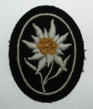 Waffen SS Mountain Troops Edelweiss Sleeve Patch