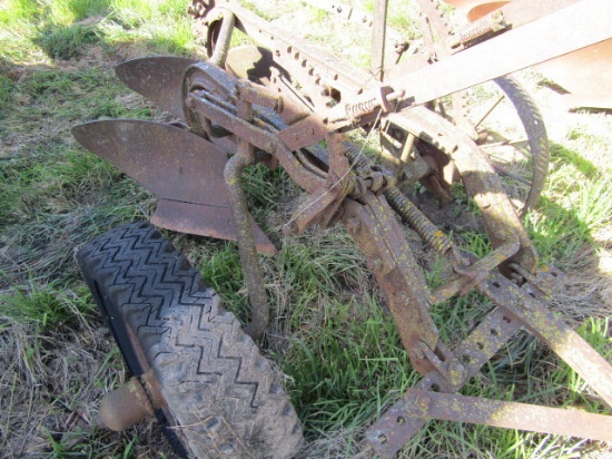 IH 2 Bottom Ground Lift Plow for Parts or Repair
