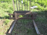 Set of 42 Inch Skid Loader Pallet Forks