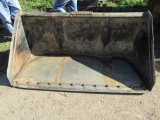72 Inch MRF Utility Skid Loader Bucket
