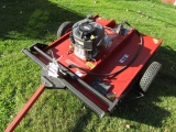 Swisher Pull-Type 44 Inch Rotary Brush or Grass Mower, 12.5 HP Gas Engine,