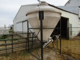 2 Ton +/- Bulk Feed Bin With SS. Cone