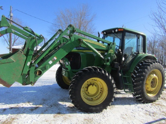 2004 John Deere Model 7530 MFWD Diesel Tractor