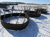 Pierz Fab Round Bale Feeders with Hay Savers