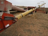 Westfield 10 Inch X 71 Ft. Swing Hopper Auger, ( Needs Repair)