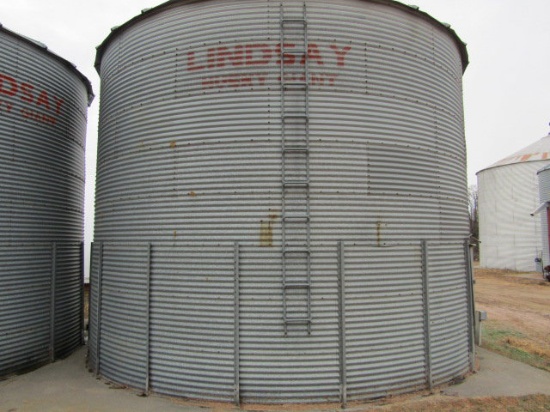 Lindsay 5000 Bushel +/- Grain Bin, Removal Date 9-15-18