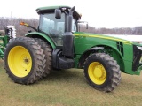 2013 John Deere Model 8260R MFWD Diesel Tractor, 16 Speed Power Shift, Good