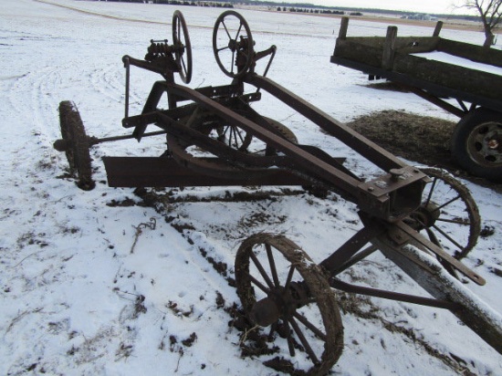 Russel Highway # 1 Pull Type Road Grader on Steel, 6 Ft. Blade