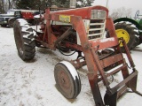 1958 IH Model 460 Gas Tractor, Wide Front, Fast Hitch, TA, Sells with Super
