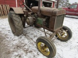 1929 John Deere Model GP, Fenders, Round Spoke Cut off Fronts, Flat Spoke R