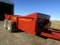 New Holland Model 195 Tandem Axle Manure Spreader, Single Apron, Hydraulic