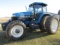 1997 New Holland Ford 8770 MFWD Diesel Tractor, 12 Front Weights, 18.4 X 42