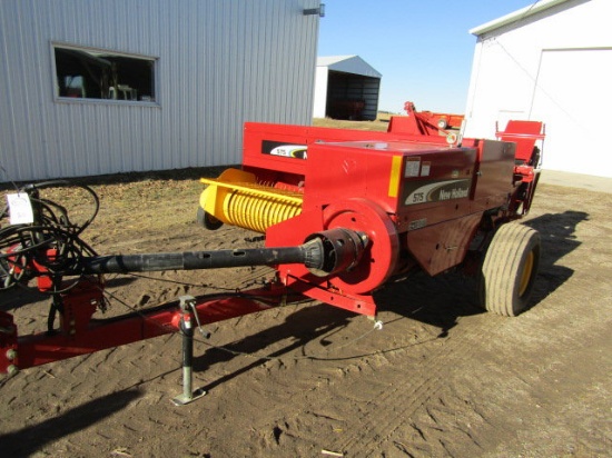 2007 New Holland Model 575 High Capacity Square Baler, Super Sweep Pickup,