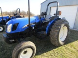 2007 New Holland Model TN75A Two Wheel Drive Diesel Tractor, 62 HP, 8 Speed