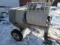 Stone ½ Yd. +/- Portable Cement Mixer on Ball Hitch Transport, 9 HP Gas Eng