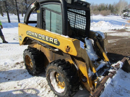 2001 John Deere Model 240 Diesel Skid Loader, Hand / Foot Controls, Heater,