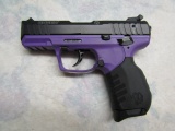 Ruger SR22 Purple, Two Mags, 22 Long Rifle, Ser # 367-68007