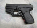 Glock G42 With Grip Activated Crimson Trace Laser, Holster, 380 A