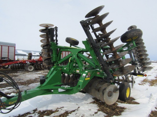 2013 John Deere Model 2623 23 Ft. 7 Inch Rock Disc, Grease-Less, Hydraulic