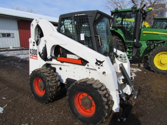 2006 Melroe Model A-300 All Wheel Steer Diesel Bobcat Skid Steer Loader, Au