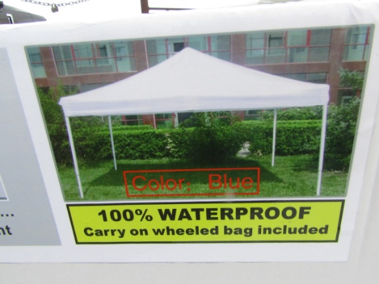 712-3270.   10ftx10ft Pop Up Shelter, tax