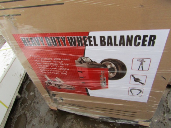 712-3283.   Heavy Duty Wheel Balancer, tax