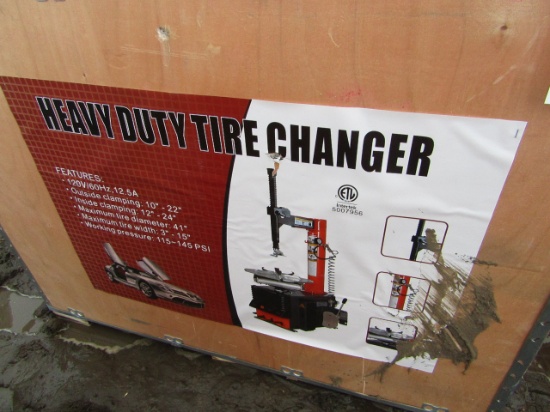 712-3279.   Heavy Duty Tire Changer,tax