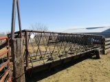 Stenberg Built 20 Ft. Tri-Cycle Front Belt Bottom Hay or Silage Bunk Wagon