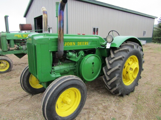 Large Collectible John Deere Tractor Retirement