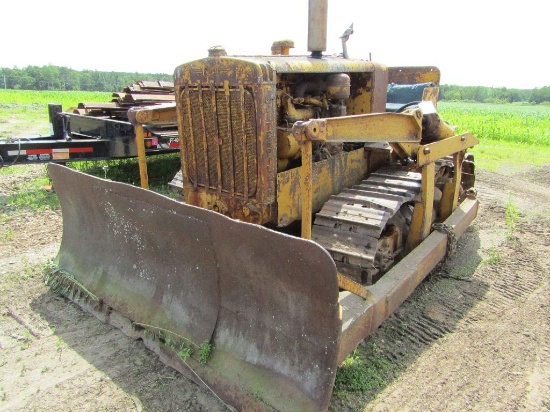 Caterpillar Model RD6 Dozer, 18 Inch Tracks, 8 Ft. Front Blade, Serial # 24