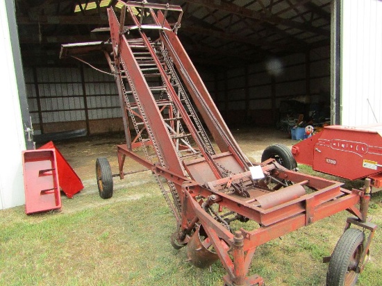 Unique New Holland Small Square Bale Loader, Still Useable, Stored Inside