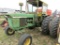 John Deere 4010 Diesel Tractor, 34 Inch Rubber, Band Duals, Wide Front, 3 P