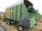 Badger BN 1055 16 FT. Forage Box on Harms 10 Ton Tandem Axle Wagon