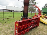 8 FT. 3 Point Red Devil Double Auger Snow Blower, Hyd. Spout, Taxable