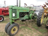 John Deere B Tractor, Roll-O-Matic, Sells with John Deere # 38 Mounted Sick