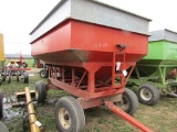 Bradford 300 Gravity Box with Extensions on Bradford 10 Ton Wagon, Flotatio