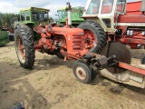 Case SC Tractor with Mounted Saw Rig, Pulley, PTO