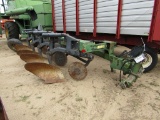 JD 2700 4 Bottom Variable Width Semi Mount Plow, Coulters