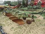 John Deere Model 350 4 X 16 Hyd. Reset Semi Mount Plow with Coulters