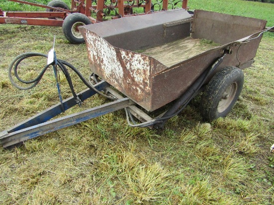 Harley 5 FT. X 7 FT. Single Axle Hydraulic Rock Trailer